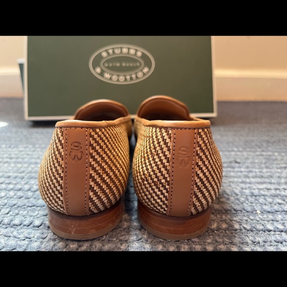 Stubbs and Wootton Straw Slipper - Picture 5 of 10